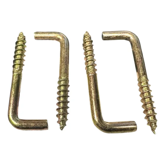 Tornillo Escuadra Cáncamo L40 Zincado 144 Pcs