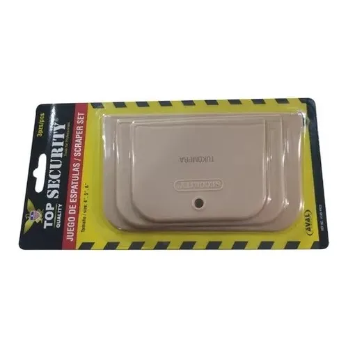  Juego De 3 Espátulas Plásticas A145-yk03 Security