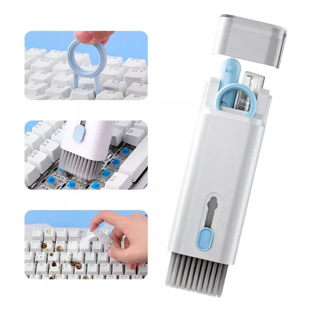 Kit De Limpieza Para Teclados, Celular, Audífono,laptop 7en1