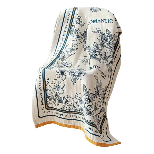Toalla De Playa Tejida Throw Blanket Pareo Algodón 80x160