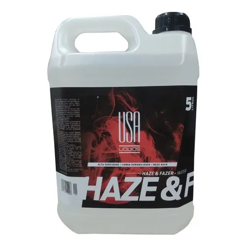 Líquido De Fumaça Profissional 5 Litros Haze Oil Free Usa
