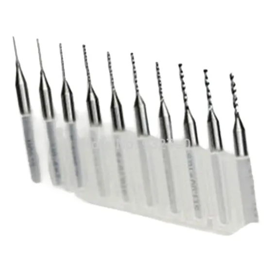Set 10 Brocas Circuitos Impresos Pcb 0.30-1.20mm Cnc Drill