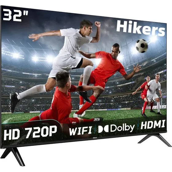 Pantalla Smart Tv Hikers 32 Pulgadas Led Hd Con Dolby/aac