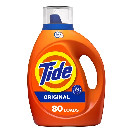 Detergente Para Ropa Tide Liquid He, Compatible Con 1050 Ml,
