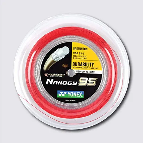 Cuerda Badminton 656.2 ft Color Rojo