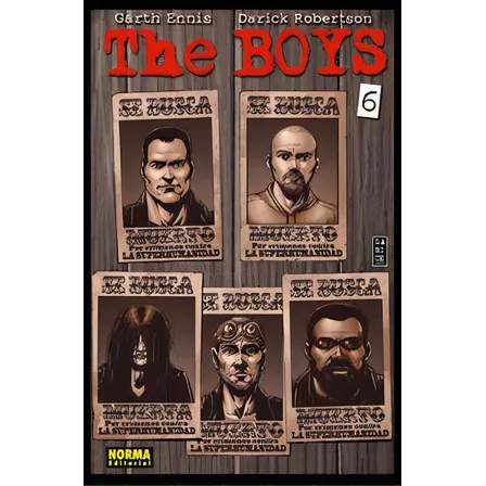 The Boys 6, De Ennis, Garth. Editorial Norma Editorial, S.a., Tapa Blanda En Español