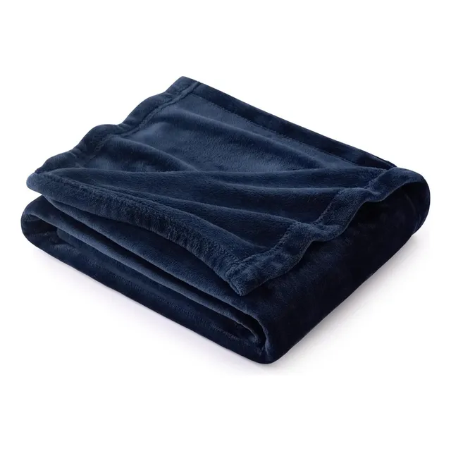 Cobija Manta Frazada Térmica Viajera Unicolor 90cmx190cm