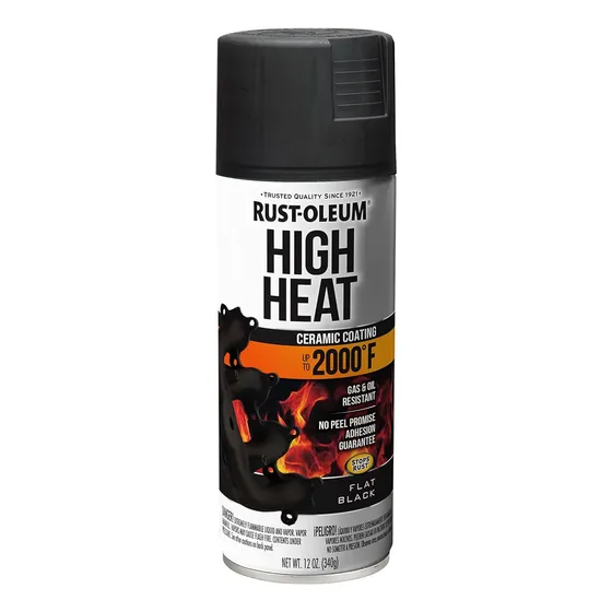 Pintura Rust Oleum Altas Temperaturas 2000 °f Motor Carro