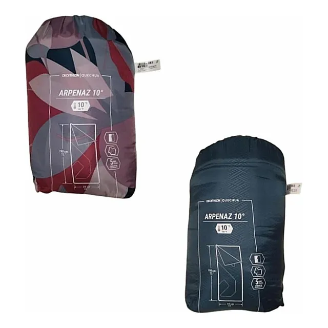 Saco De Dormir 10° Confort Transformable A Edredón Quechua