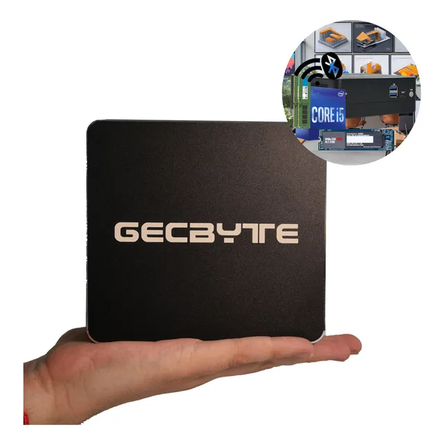 Mini Pc Core I5 16gb Ram Ssd Nvme 256gb Wifi 5 Gecbyte Aero