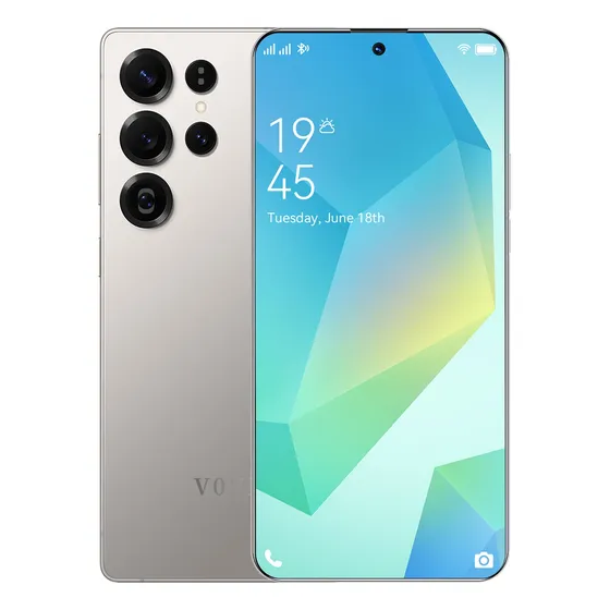 S25 Ultra Dual Sim Smartphone 2025 Últimas Más Barato Teléfono 16gb+512gb 6.8 Pulgadas Pantalla Ofertas Soporta Red 4g/5g Wifi Celular Android 14 Gris