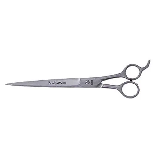 Tijera Extralarga Burmax Scalpmaster Barber Templada Con Hie