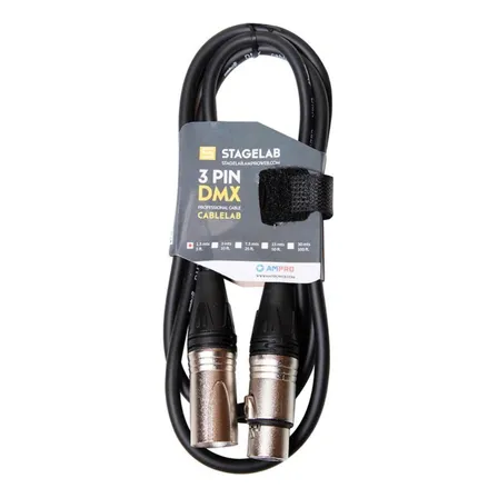 Cable De Iluminacion 3 Pin Dmx 3 Mts Stagelab