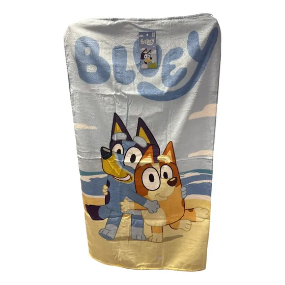 Toalla Toallón Bluey Perro Playero Playa 130x70 Oficial