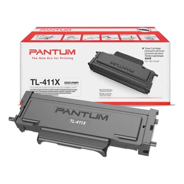 TONER DE IMPRESORA PANTUM CARTRIDGE TL-411X TINTA NEGRO