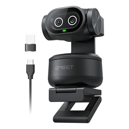 EMEET PIXY 4k 30 Fps Ai Tracking Autofocus Ptz Webcam 1080p 60 Fps Camara Web Para Pc Video Conferencia Streaming Web Cam
