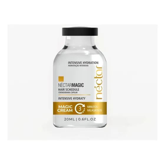 Ampola Néctar Magic Gold Hidratação Intensa 3 Minutos 20ml