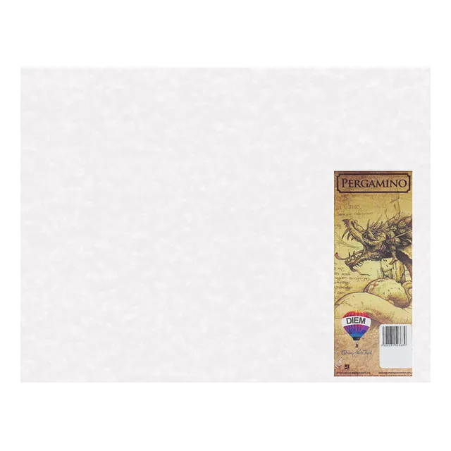 Pliego Pergamino Extendido Diem Blanco 00 Con 100 Pzas 90 Gr