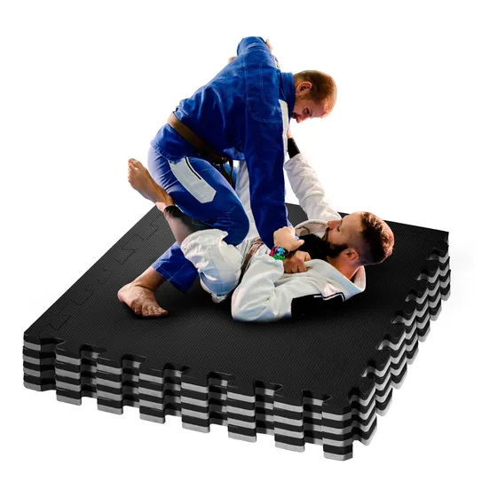 Kit 10 Tatame Tapete Eva Luta Judô Jiu-jitsu Tatame 1x1 30mm