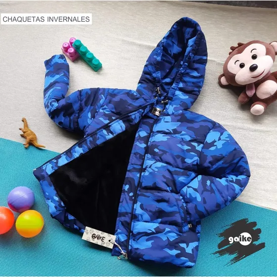 Chaqueta Para Niños Camuflado