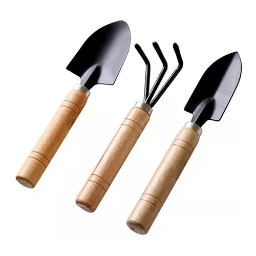 Kit Jardinería X3- Huertos Plantas Interiores Set Mini 