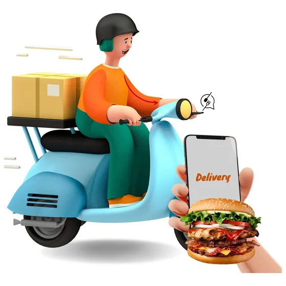 Delivery App Com Gerenciamento Plataforma E Marca, Logo