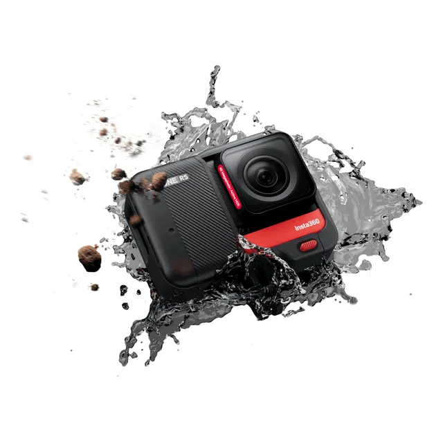 Cámara Deportiva Insta360 One Rs Edition 4k Negra Y Roja
