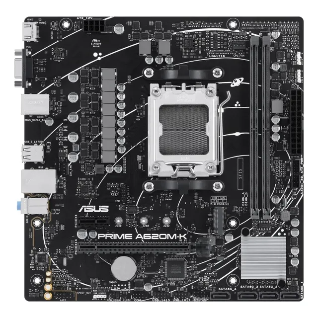 Tarjeta Madre Asus Prime A620m-k