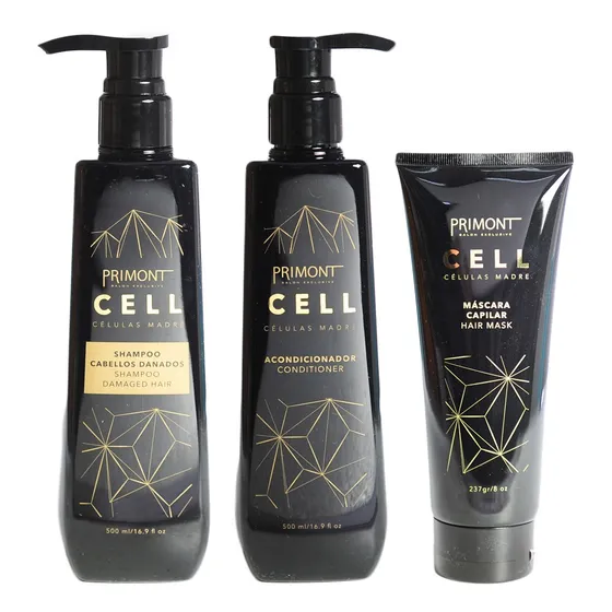 Primont Cell Celulas Madre Shampoo Enjuague Mascara Local