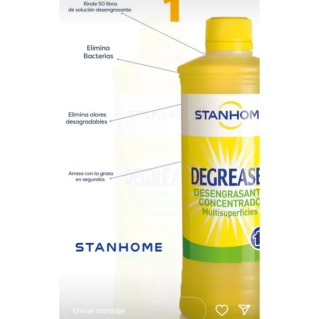Desengrasante Concentrado Degreaser Stanhome 500ml