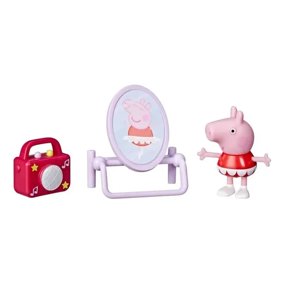 Muñeca Peppa Pig Bailarina/ Gimnasta Con Accesorios