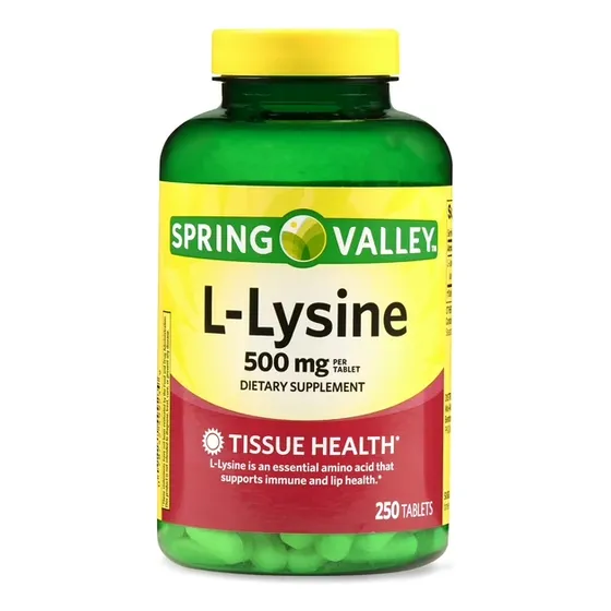 L-lysine Spring Valley Tabletas