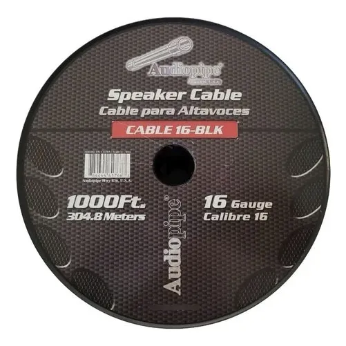 Cable Corneta Audio Pipe 304.8 Mt. #16 Rojo/negro X Metro