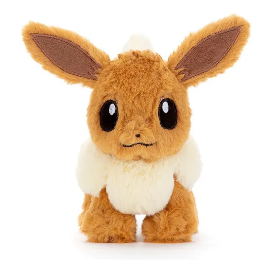 Pokemon Eevee 16cm Peluche Tomy Takara Japones Genuino Japon Marrón Claro