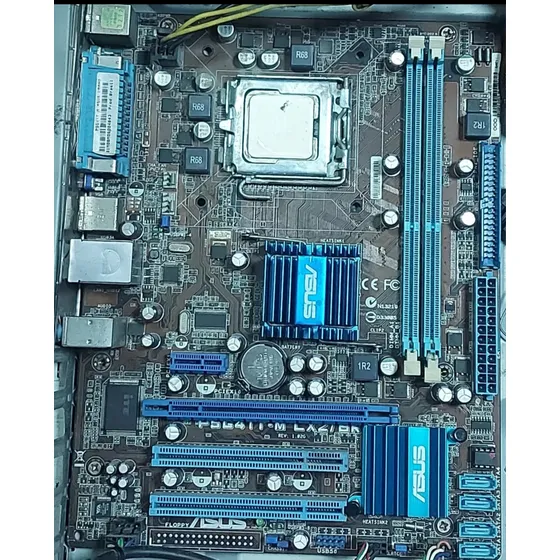 Placa Mãe Asus - P5g41t-m Lx2/br, Soquete 775, Ddr3 *defeito
