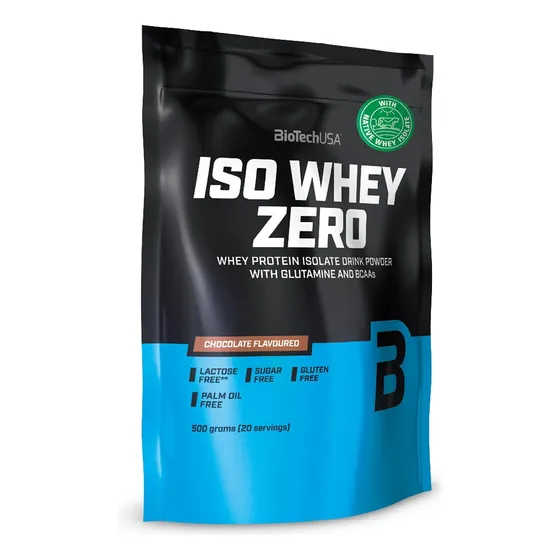 Bio Iso Whey Zero Lactose Free 500g - 20 Servicios