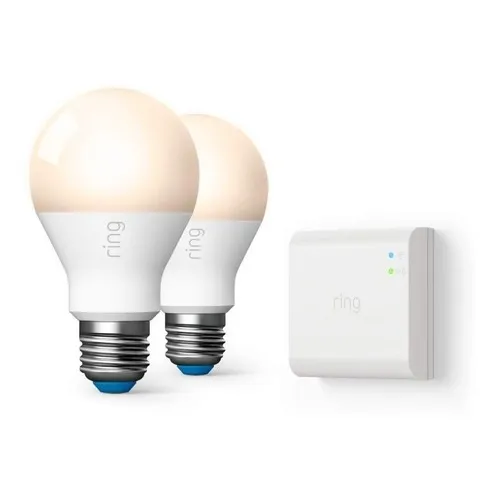 Foco led con Wi-Fi Ring Led A19 Dicroica color blanco neutro 8.5W 127V por 2 unidades