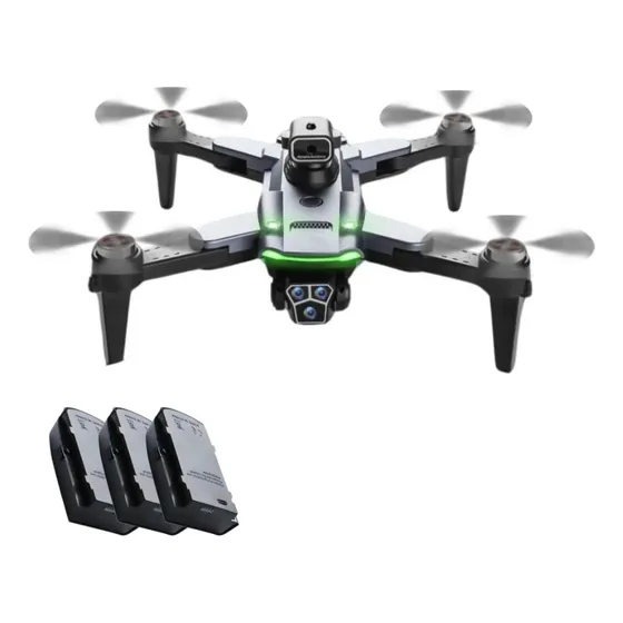 Drone Profissional S166 Gps 3 Baterias Duas Câmeras 8k 5ghz