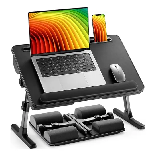 Mesa Para Cama Huanuo Escritorio Portatil 2 En 1 Inclinable
