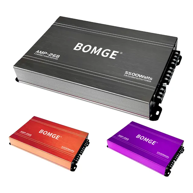 Bomge Amplificador Dub 4 Canales Amp268 5500watts Max