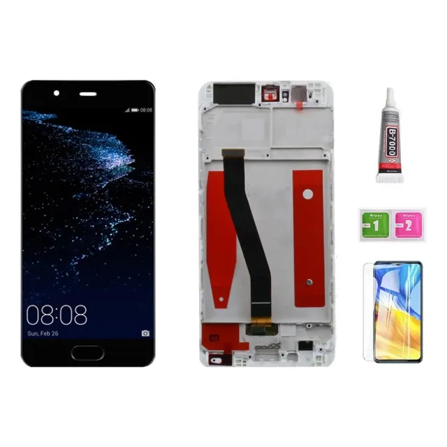 Wol A Pantalla Lcd Con Marco For Huawei P10