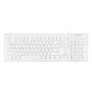 Teclado Usb De Tamaño Completo Macally Con Cable Para Mac Pc Teclado Usb De Tamaño Completo Macally Con Cable Para Mac Pc