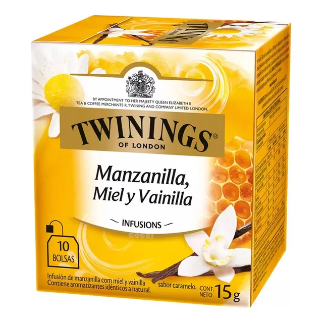 Te Twinings Manzanilla Miel Y Vainilla Caja X 10 Sobres