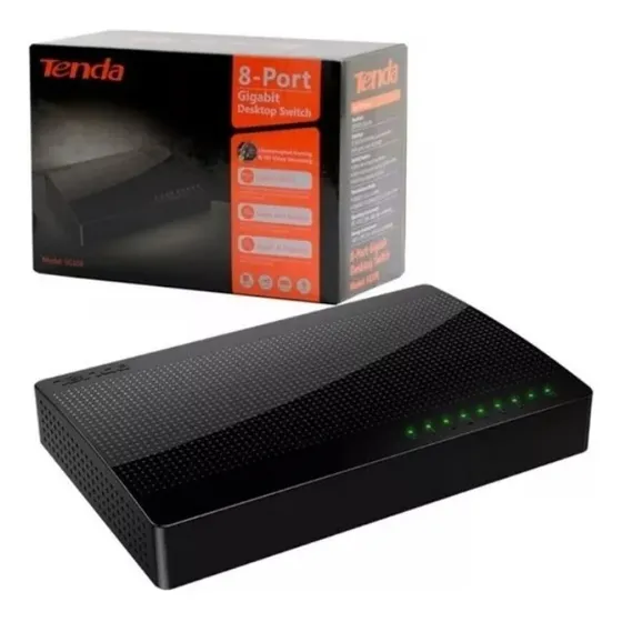 Swicth Gigabit | 8 Puertos | Sg108 | Tenda