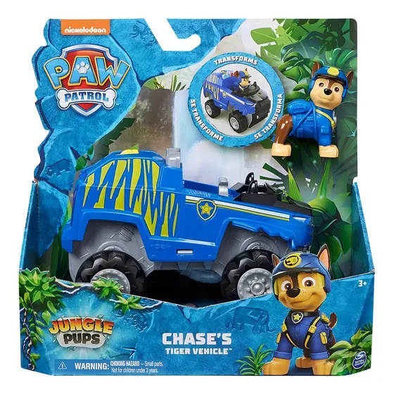 Vehiculo Paw Patrol Jungle Pups 17776 Srj Color Chase Tiger Vehiculo