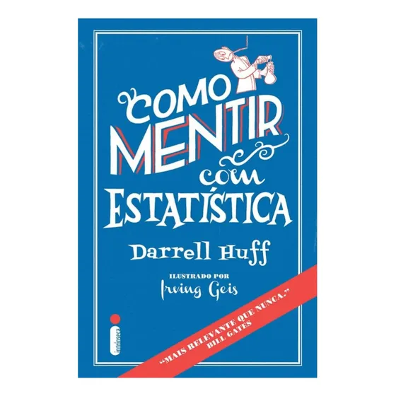 Livro - Como Mentir Com Estatísticas - Capa Dura