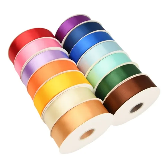 1 Rollo De Listón Satinado Ancho 4cm Y De 91 Metros Para
