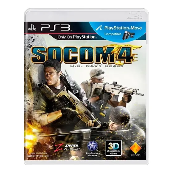 Socom 4: U.s. Navy Seals - Ps3 - Usado