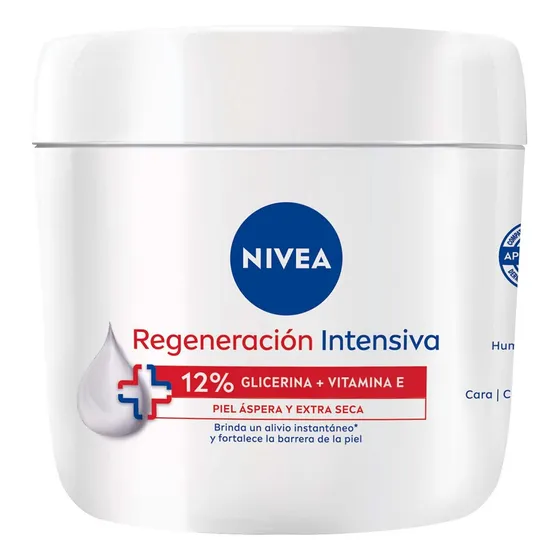Crema para cuerpo Nivea Corporal Regeneración Intensiva en tarro de 400mL/400g sin fragancia