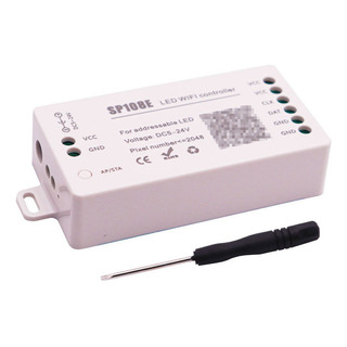 Controlador Led Sp108e Wifi Ws2811 Ws2812b Ws2815 Rgbic Pixe Controlador Led Sp108e Wifi Ws2811 Ws2812b Ws2815 Rgbic Pixe